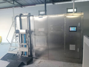 industrial food waste composting machine