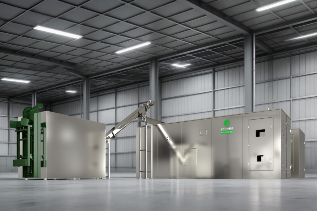 Organic Food Waste Compost Machine